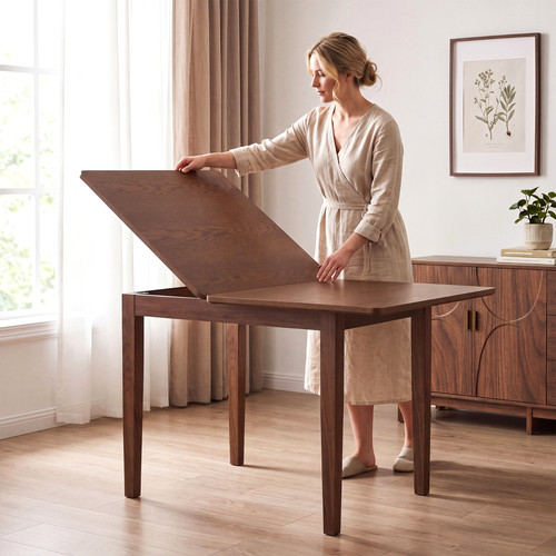 Solid wood folding dining - wood,