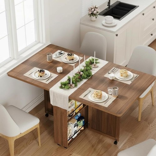 Folding dining table - folding,