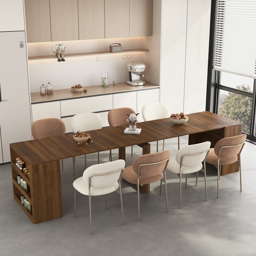 Extendable dining table - extendable,