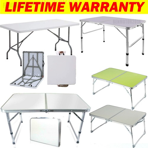 Folding table portable fold - fold, up