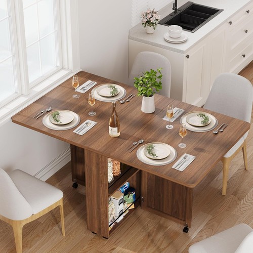 Folding dining table modern - table,