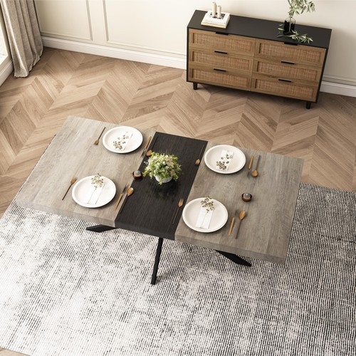 Grey retro dining - grey,