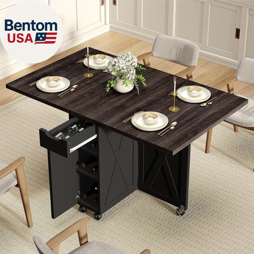 Folding dining table for 6 - folding,