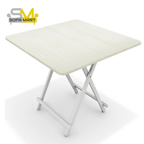 White seater foldable - seater, wooden