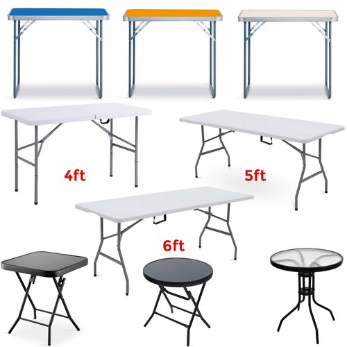 6ft folding table - 4/5/6ft,