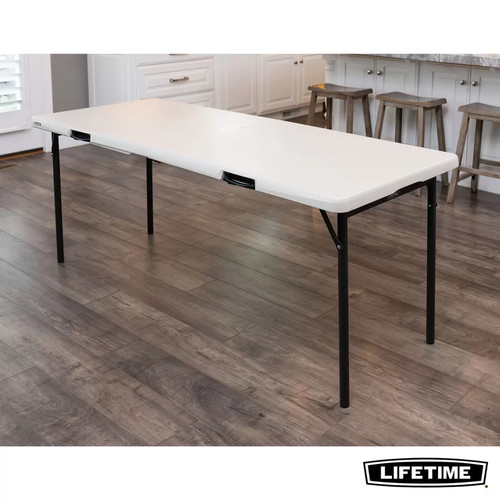 Folding table 6ft fold - 6ft, fold-in-half