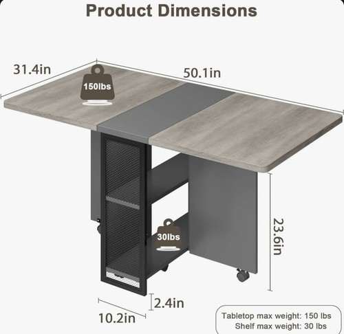 Wayfair folding dining - folding, table