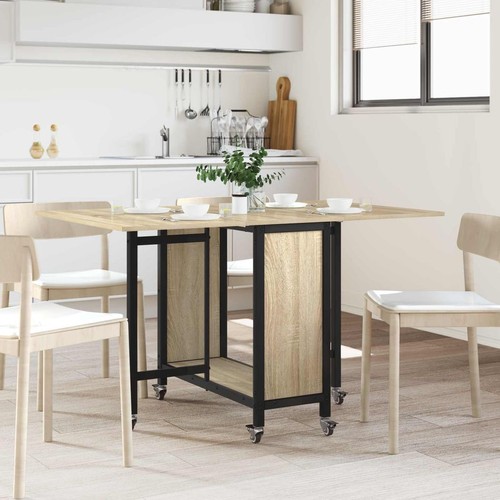 Folding dining table 130x80cm - table,