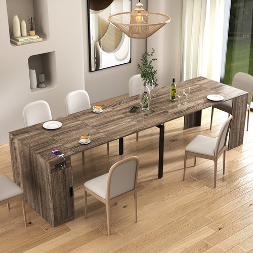 118 extendable dining - 23.62-118.11"extendable,