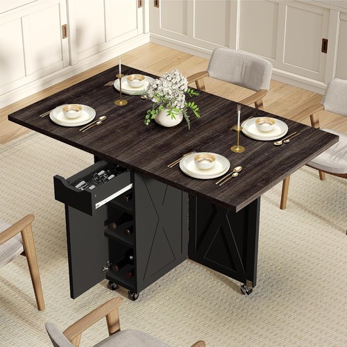 Folding dining table for - table, 2-6