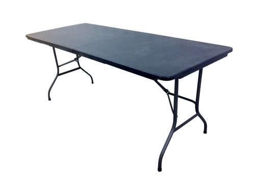 Heavy duty black folding - black, 1.8m
