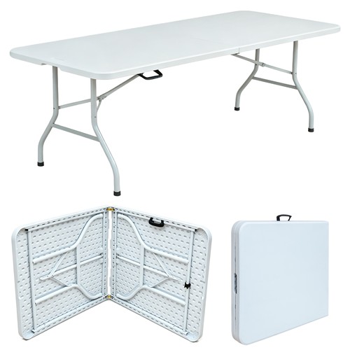 6ft folding table foldable - table,