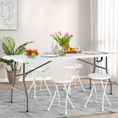 Costway 180cm folding dining - 180cm,